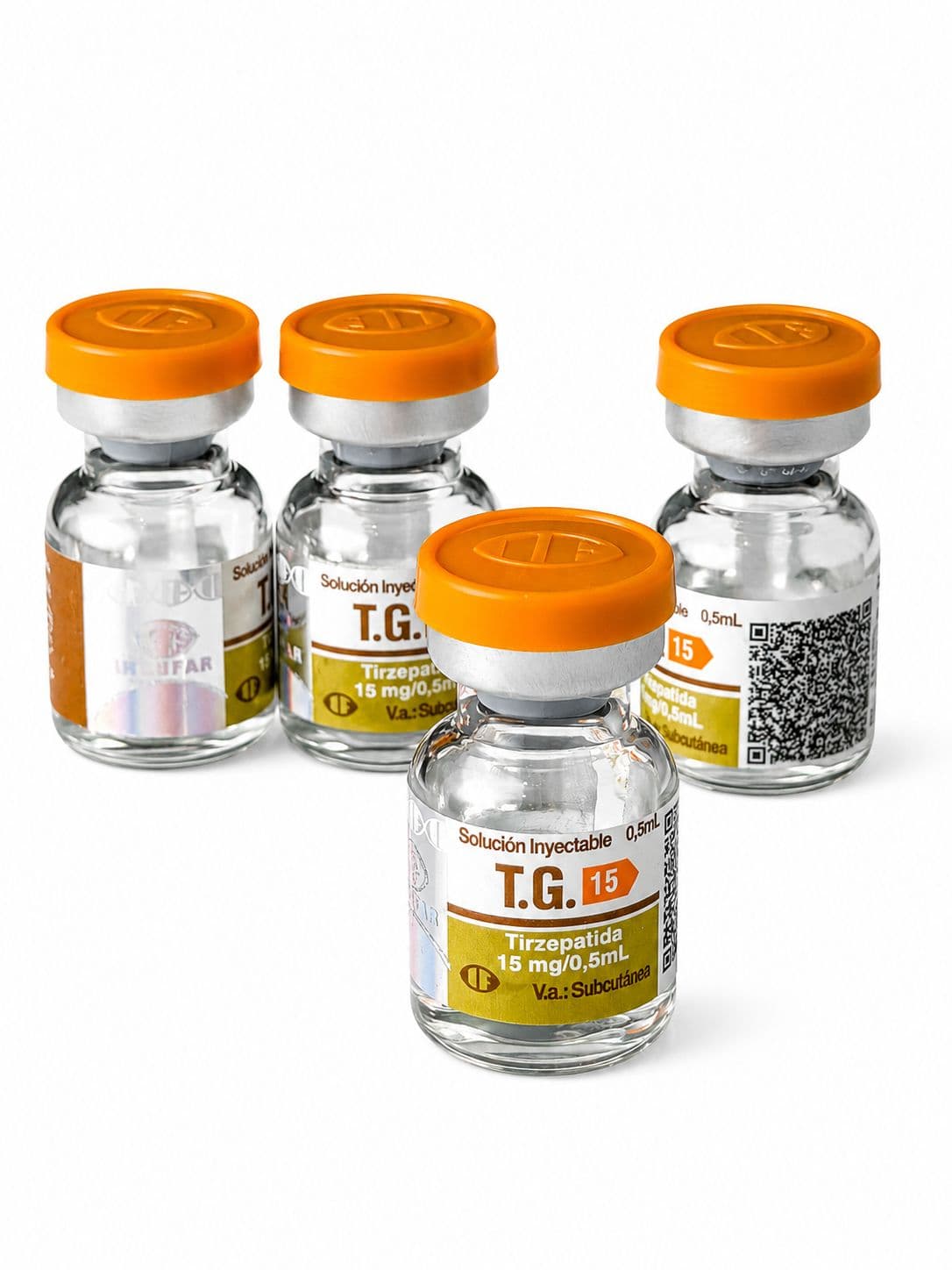 T.G. 15MG (4 Vials) | Cod. 0001